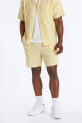Bahamas Linen Shorts - Butter Yellow