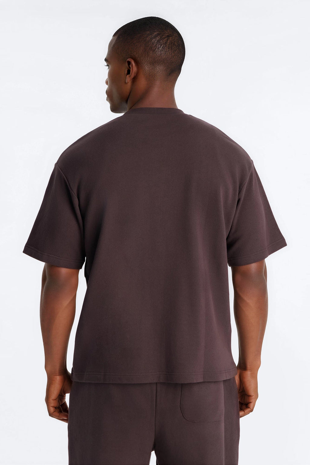 Camo Paneled Fleece Tee - Camouflage