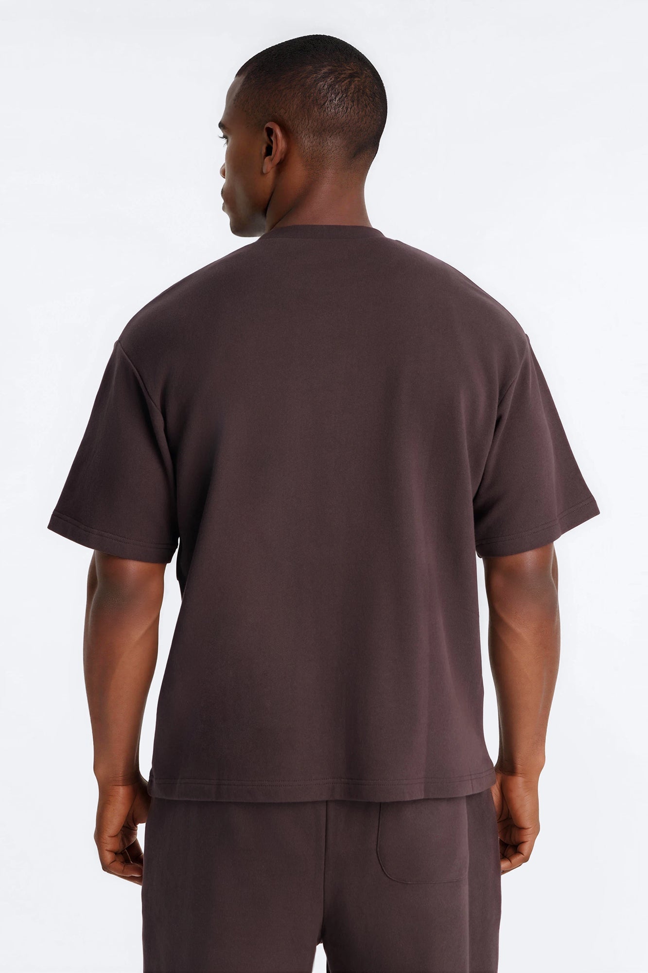 Camo Paneled Fleece Tee - Camouflage