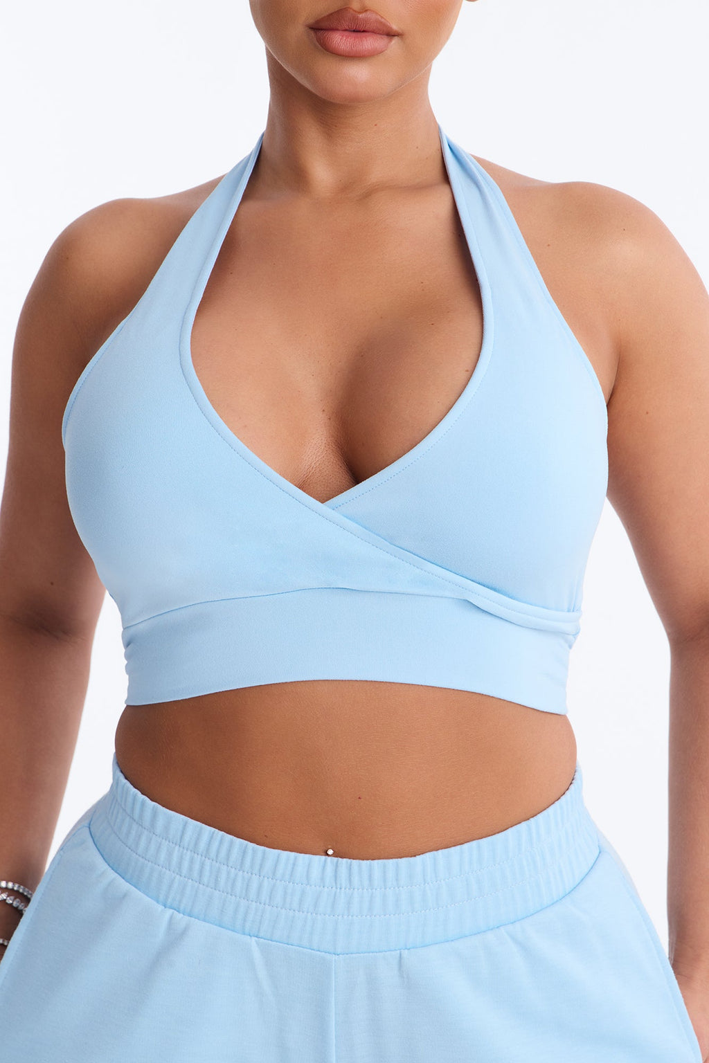 Fridah Sports Bra Short Set - Blue