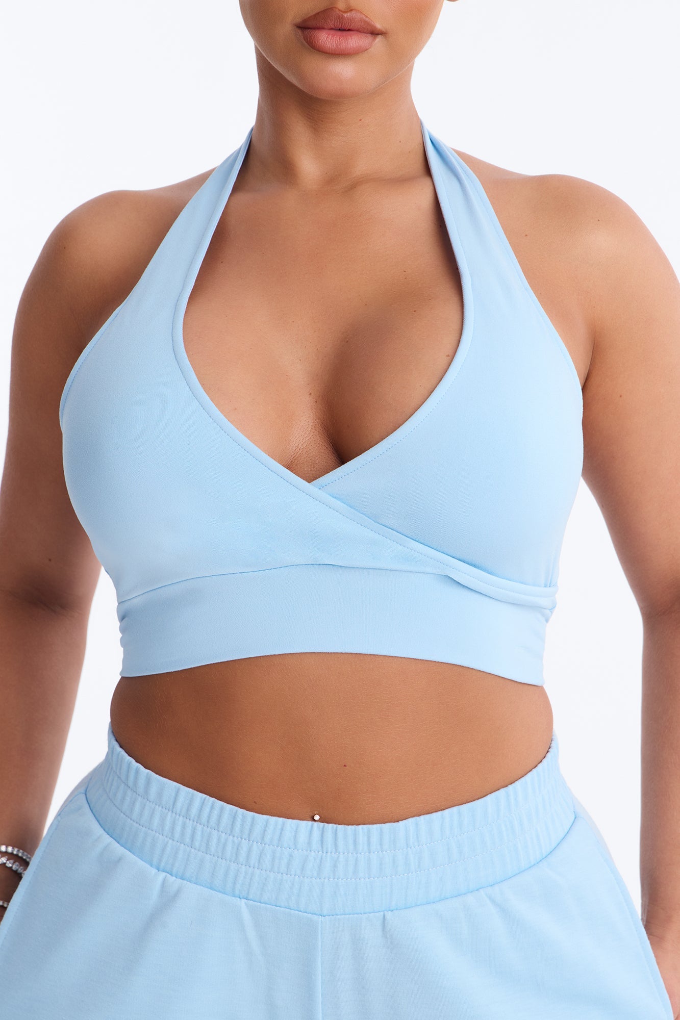 Fridah Sports Bra Short Set - Blue