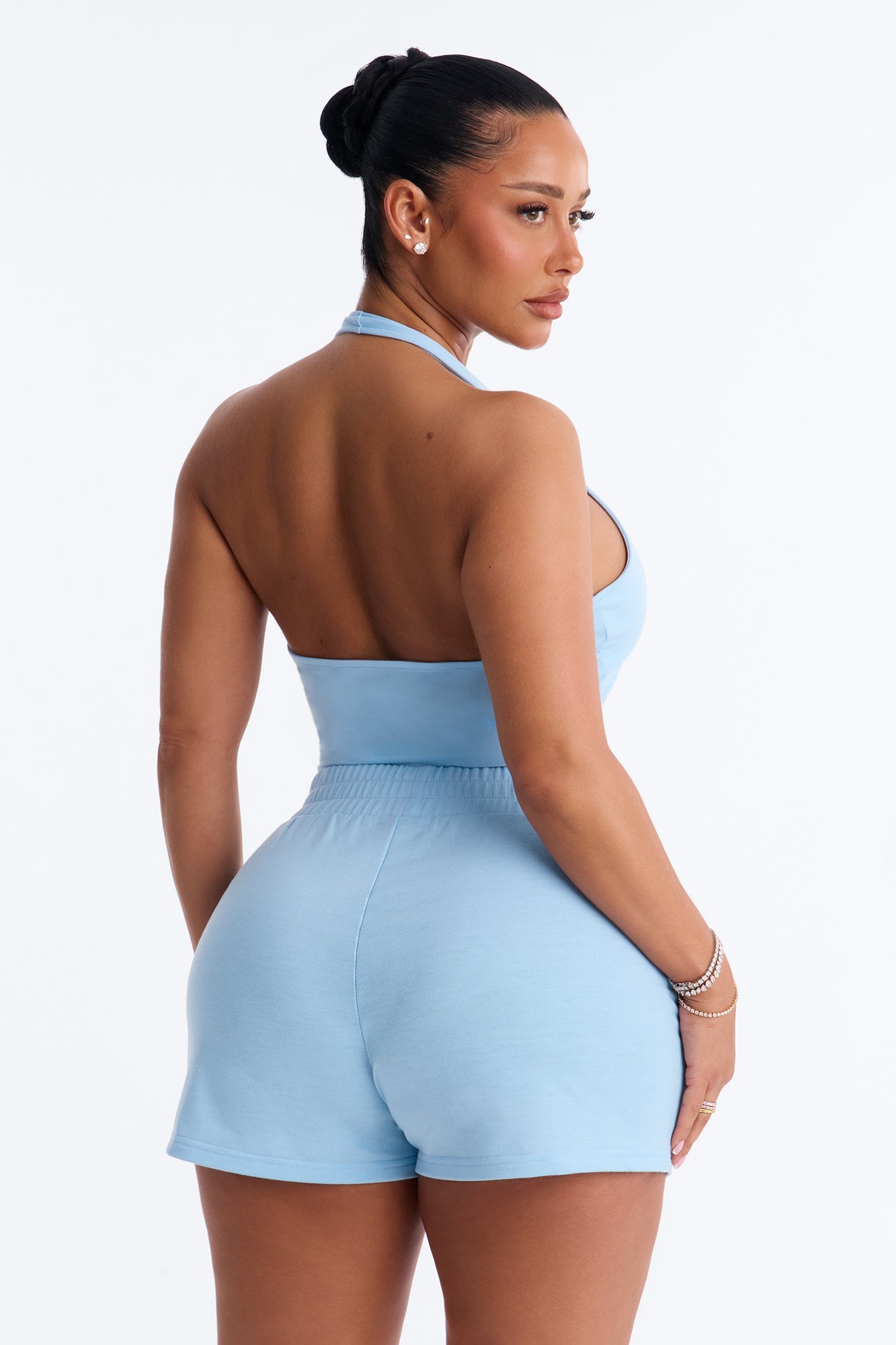 Fridah Sports Bra Short Set - Blue