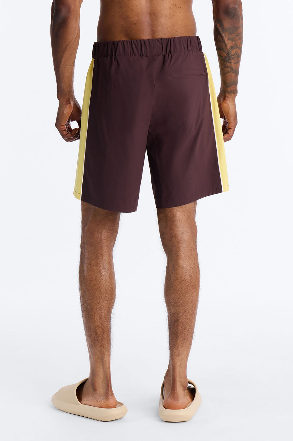 Everyday Stretch Paneled Boardshorts 9″ - Brown
