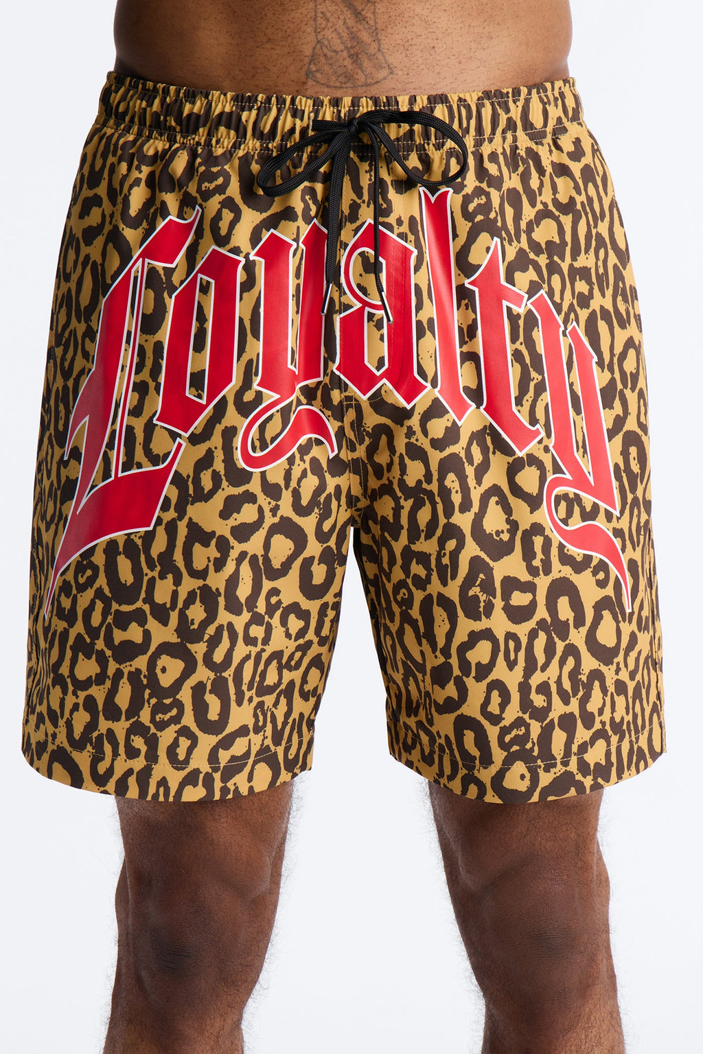 Loyalty In The Wild Swim Trunk 7″ - Leopard