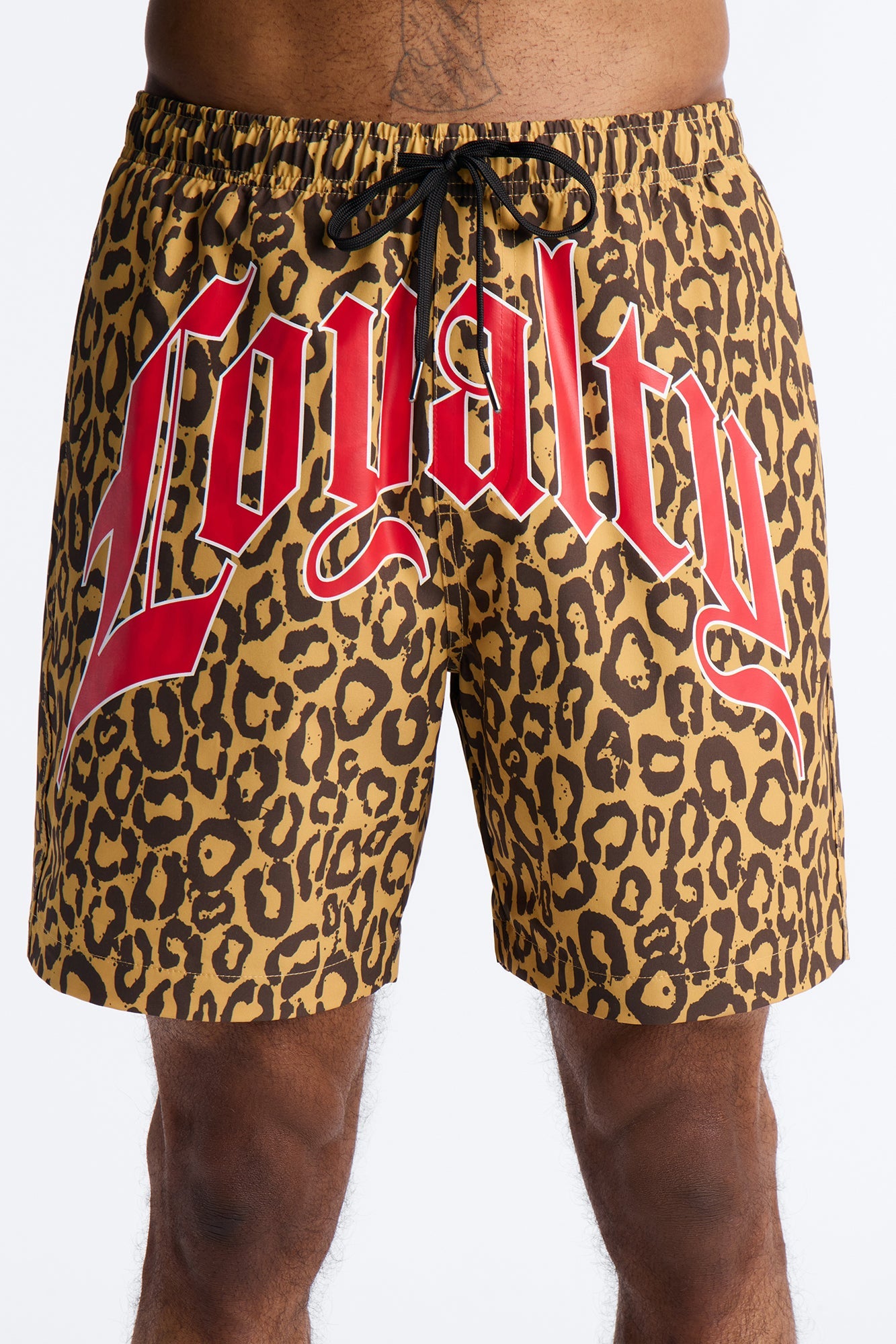 Loyalty In The Wild Swim Trunk 7″ - Leopard
