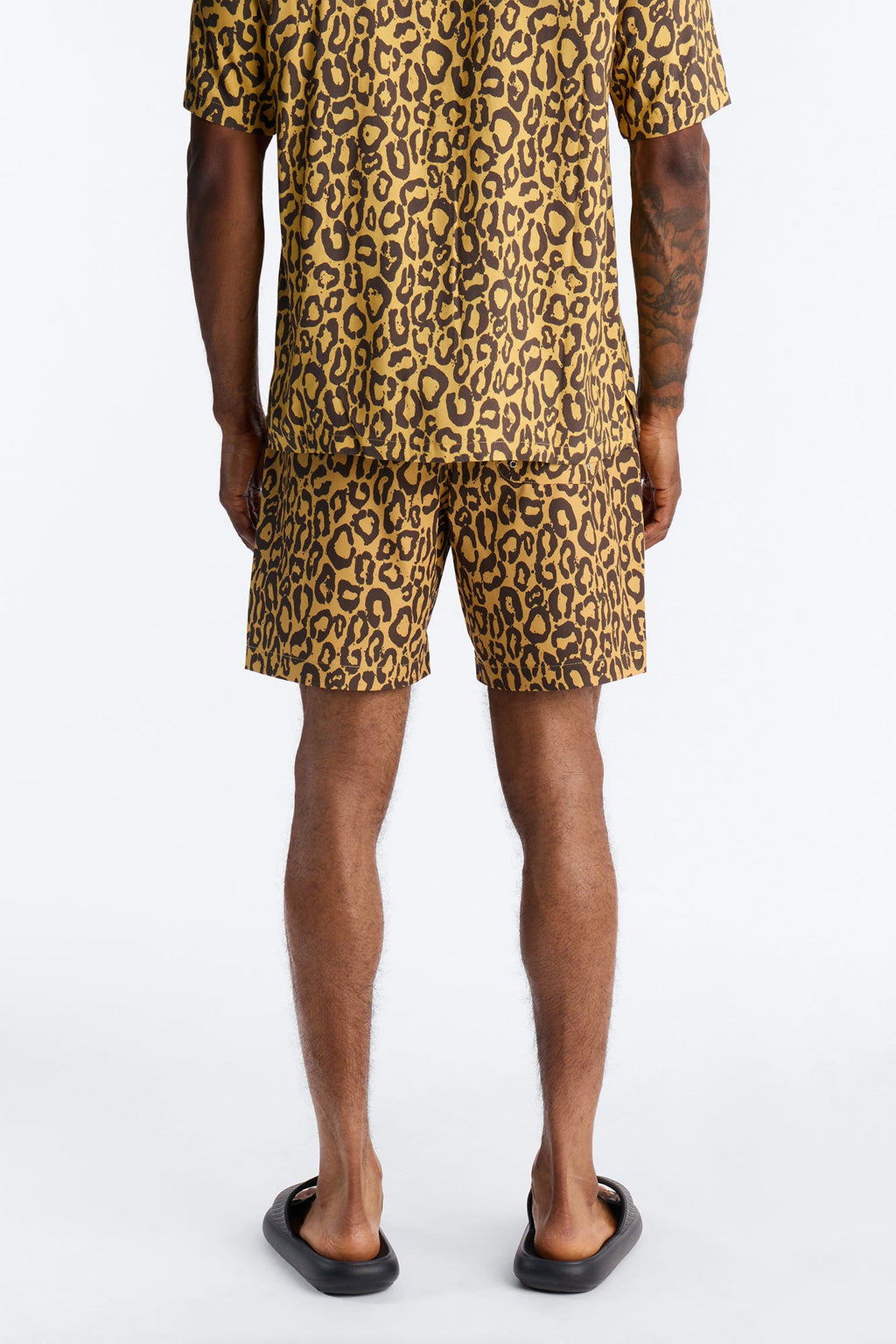 Loyalty In The Wild Swim Trunk 7″ - Leopard