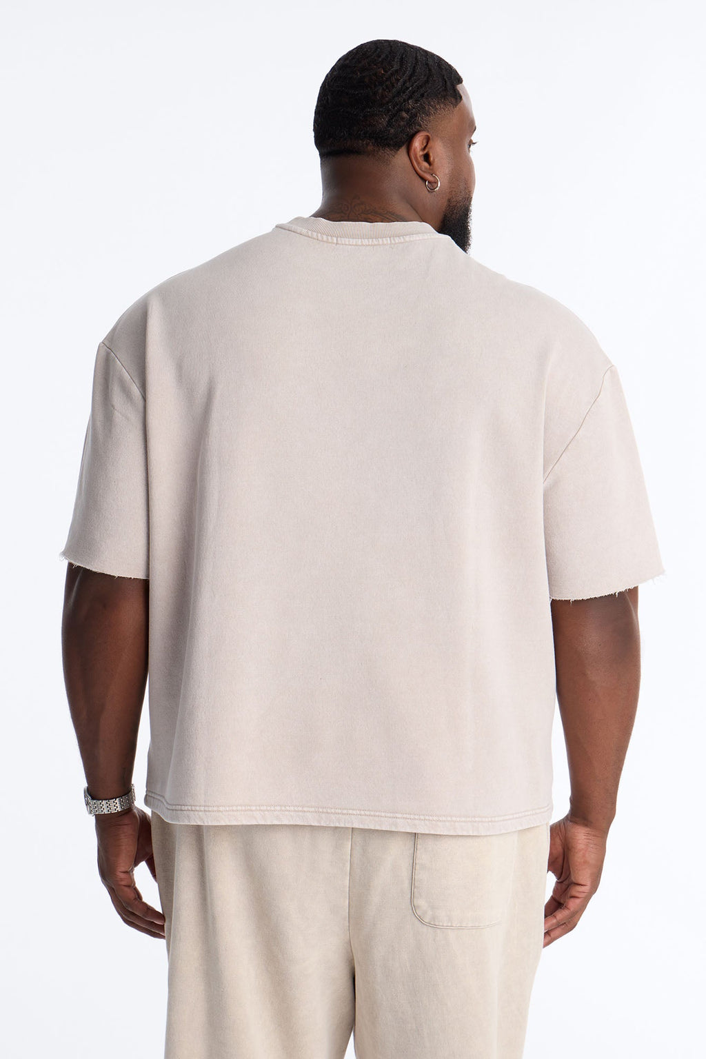 On The Go Washed Tee - Taupe