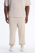 On The Go Washed Jogger - Taupe
