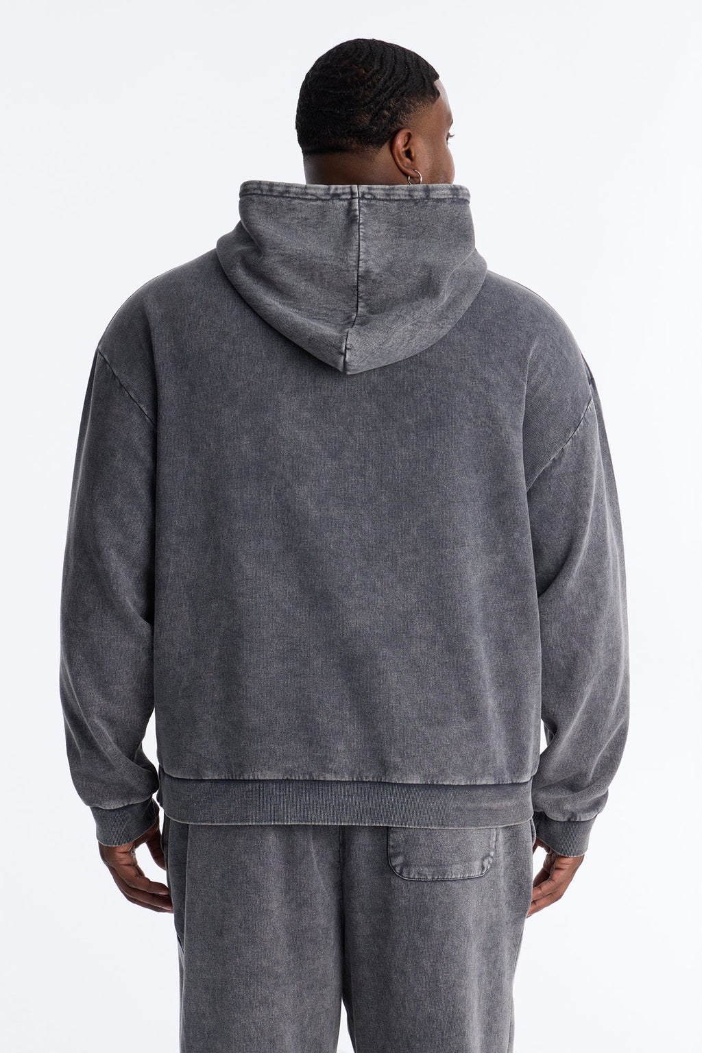 On The Go Washed Hoodie - Charcoal