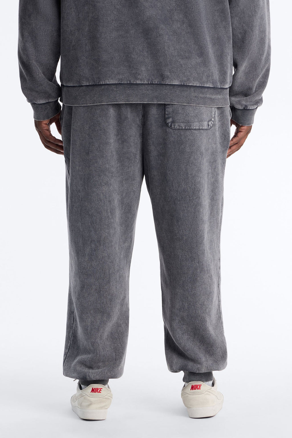 On The Go Washed Jogger - Charcoal