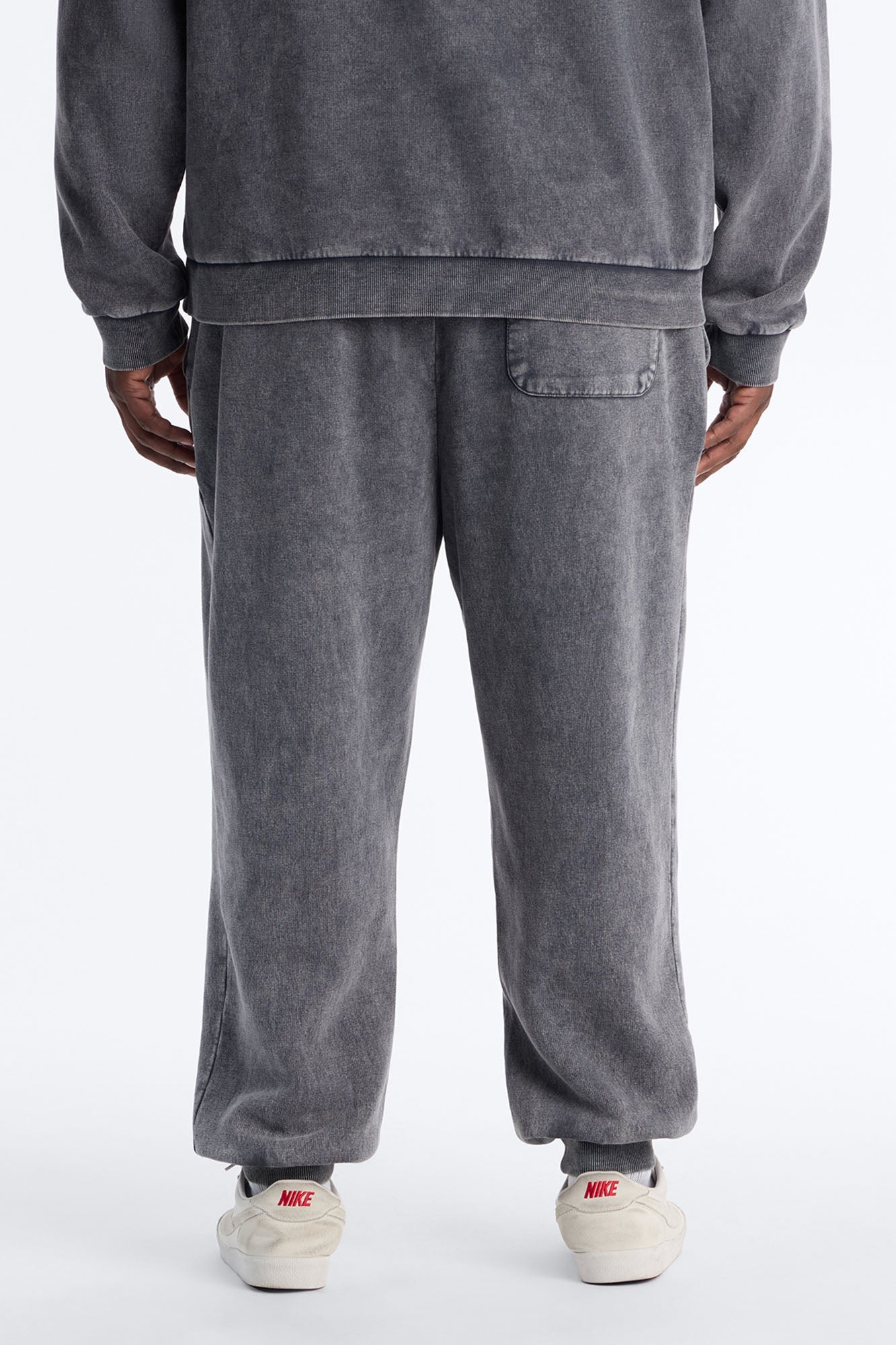 On The Go Washed Jogger - Charcoal