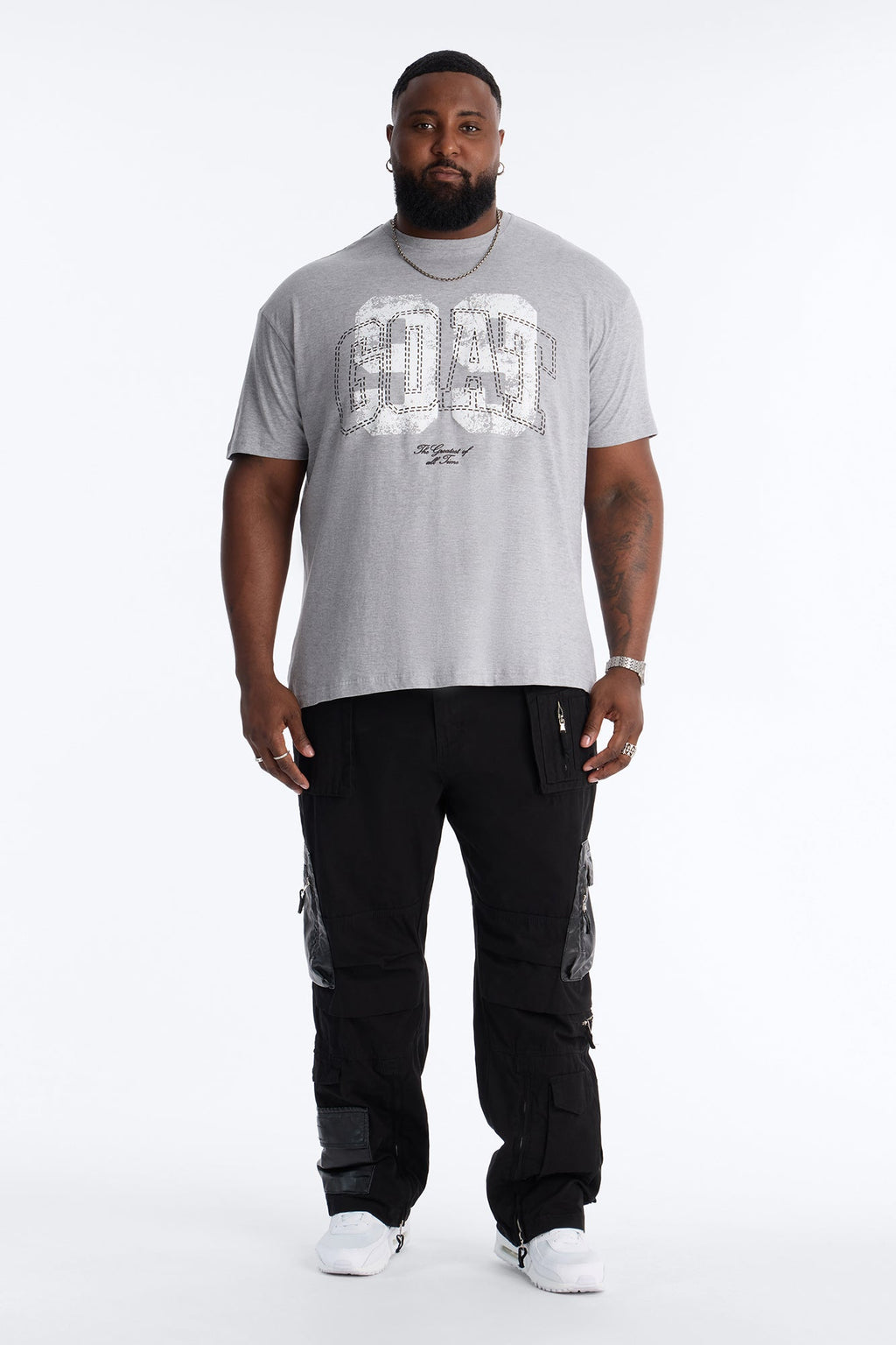 GOAT 99 Short Sleeve Tee - Grey