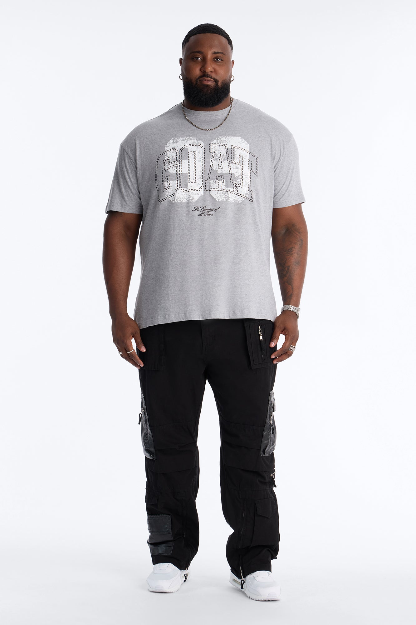 GOAT 99 Short Sleeve Tee - Grey