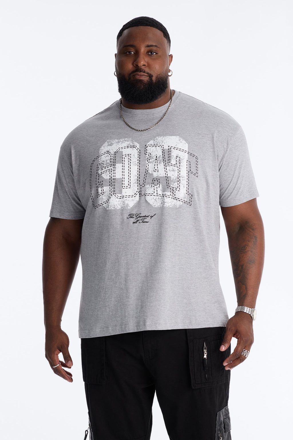 GOAT 99 Short Sleeve Tee - Grey