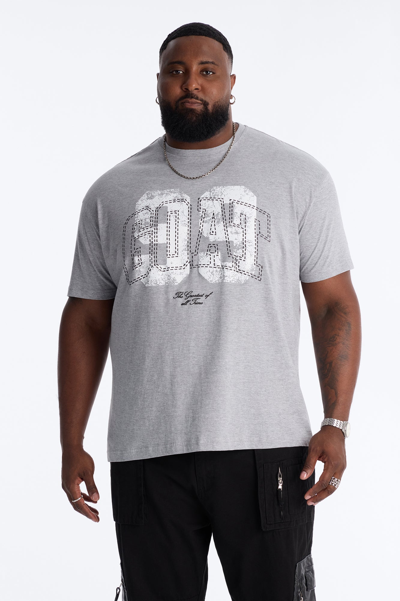 GOAT 99 Short Sleeve Tee - Grey