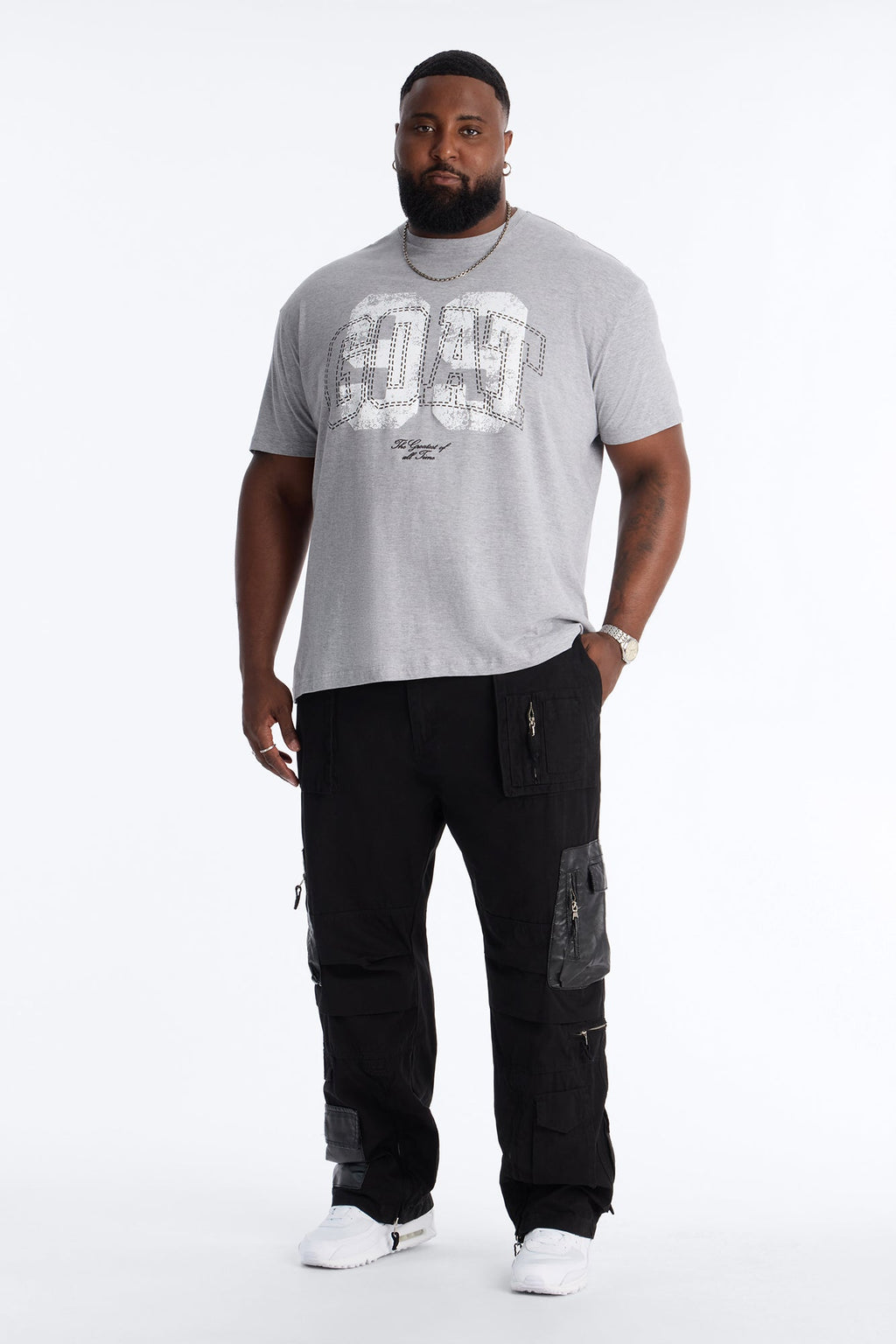 Straight Citadel Expedition Cargo Pant - Black