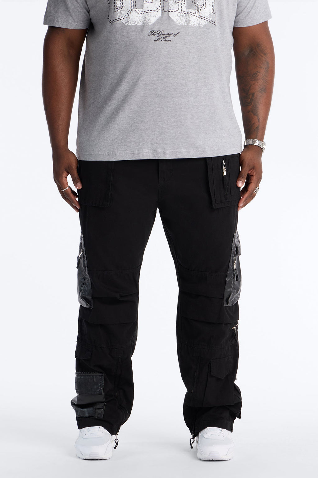 Straight Citadel Expedition Cargo Pant - Black