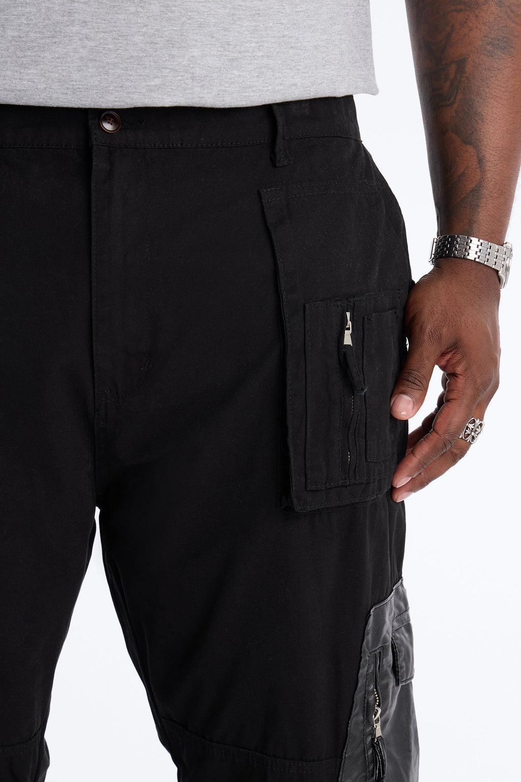 Straight Citadel Expedition Cargo Pant - Black