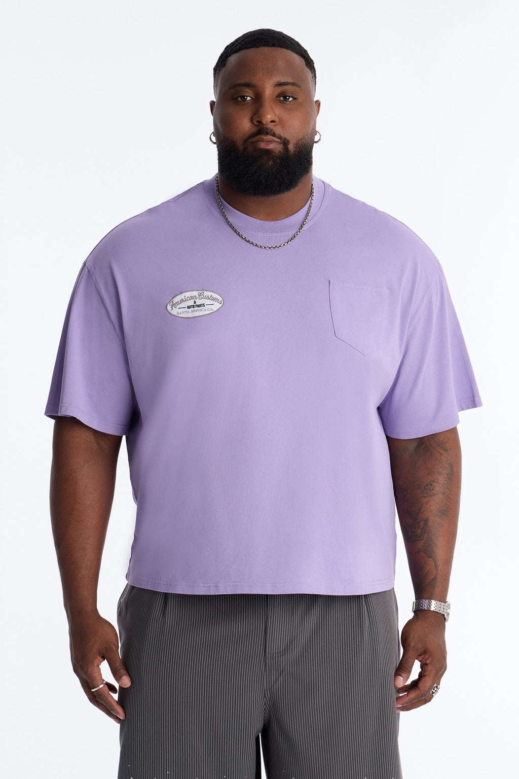 Boxy Gas Station Boxy Tee - Purple