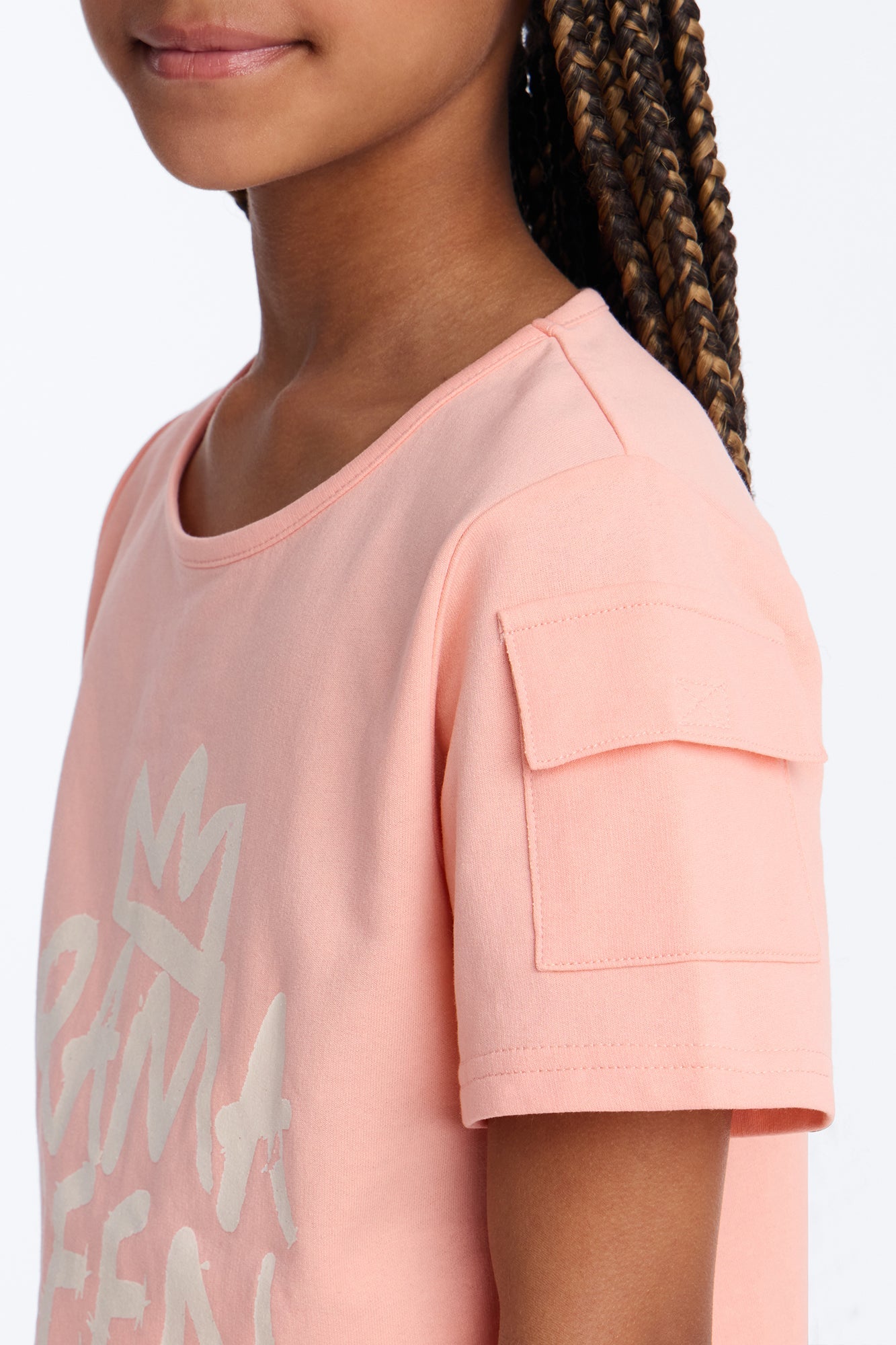 Mini Such A Drama Queen Short Set - Coral