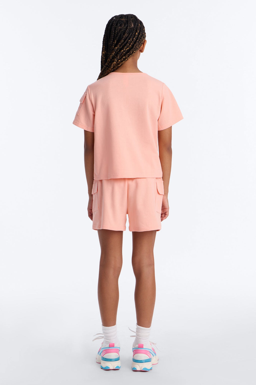 Mini Such A Drama Queen Short Set - Coral