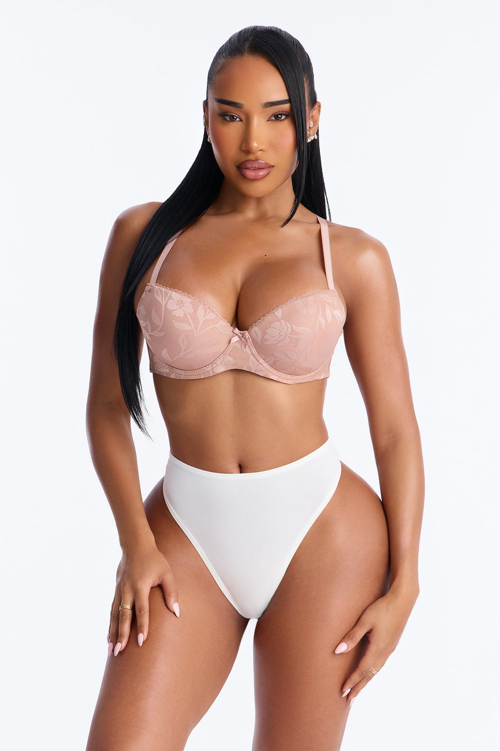 Your Girl Smoothing Back Underwire Molded Cup Bra - Mocha