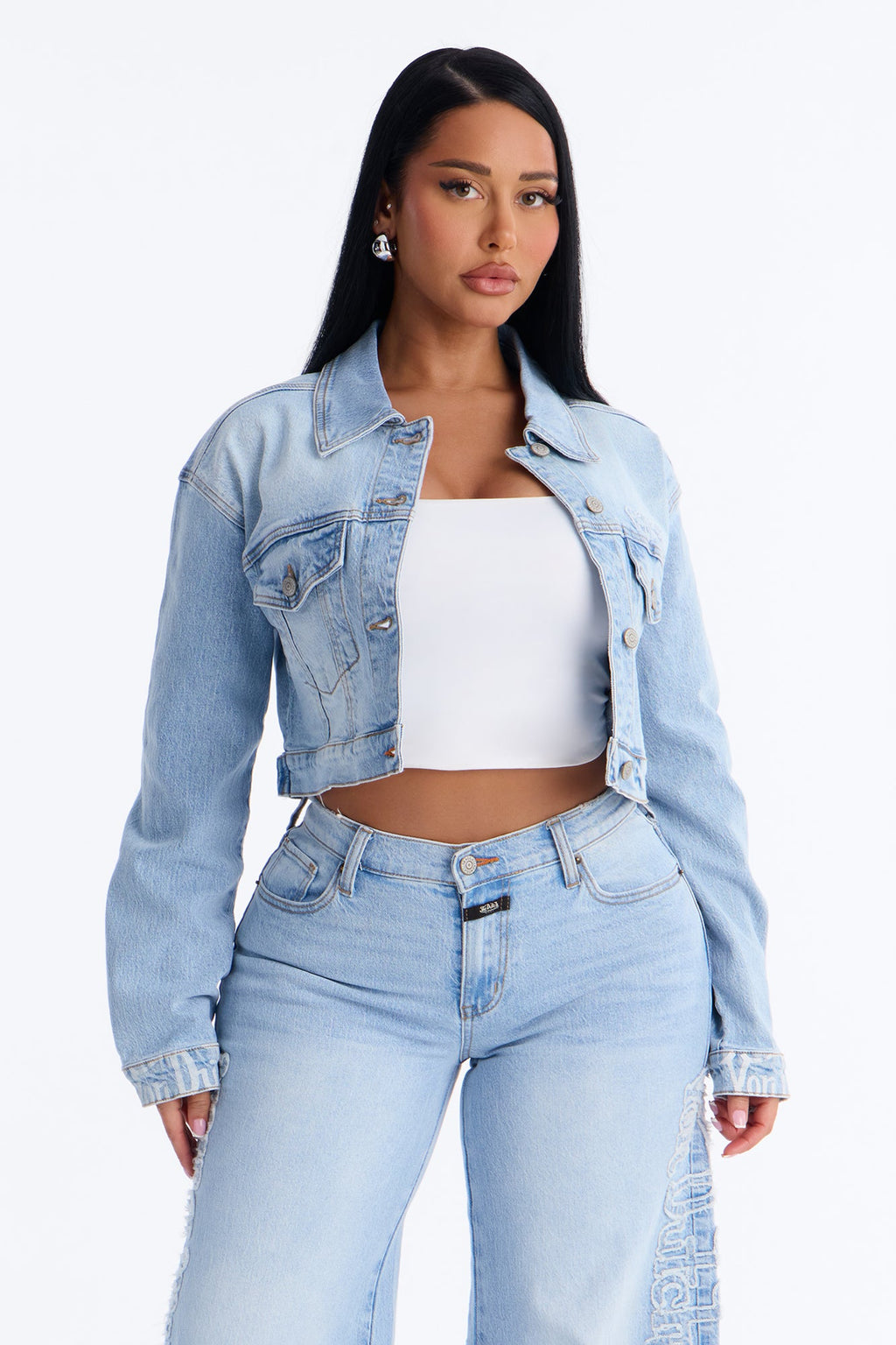 Von Dutch Trucker Denim Jacket - Light Wash