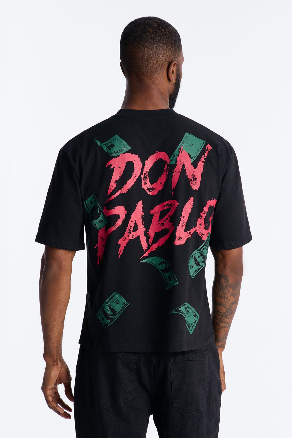 Don Pablo Escobar Short Sleeve Tee - Black