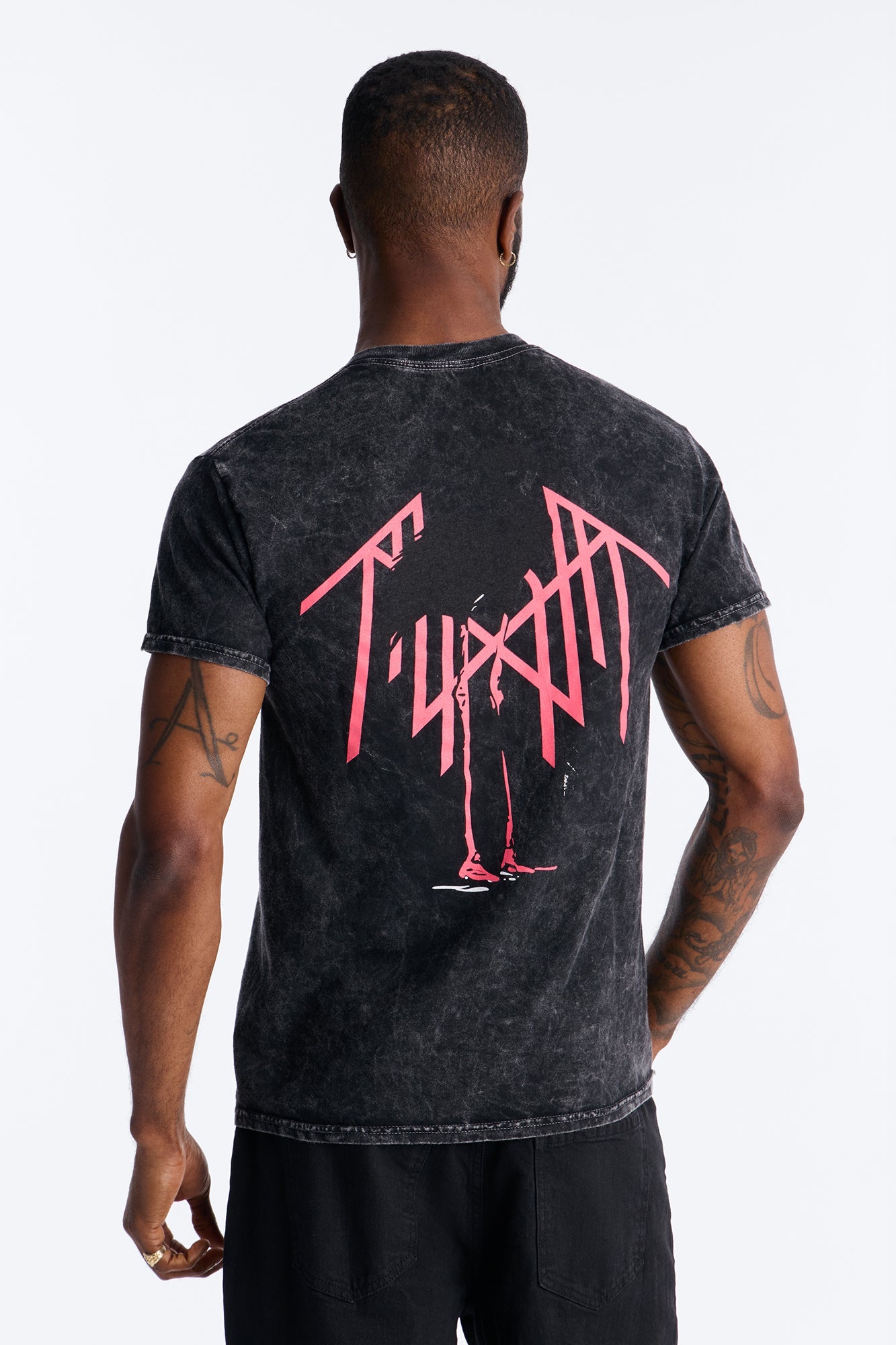 Sleep Token Flamingo Vintage Short Sleeve Tee - Black Wash