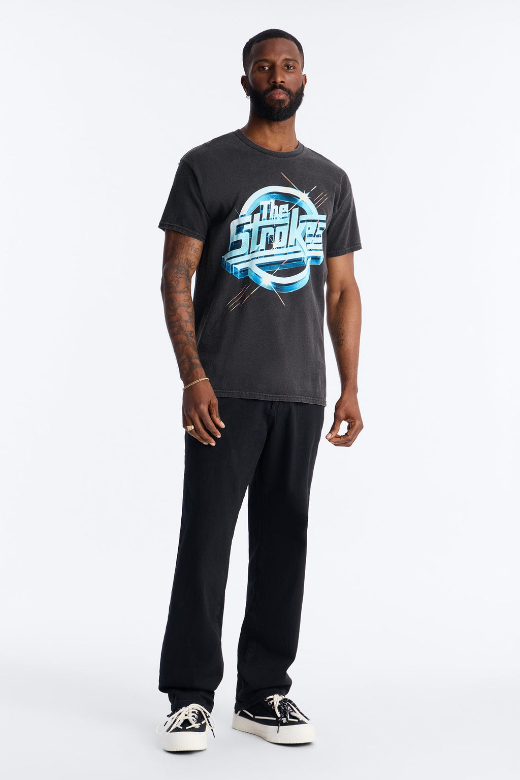 The Strokes Tour 2004 Short Sleeve Tee - Black