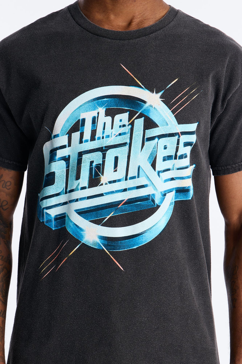 The Strokes Tour 2004 Short Sleeve Tee - Black