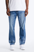 Got You Distressed Slim Jeans - Dark Wash