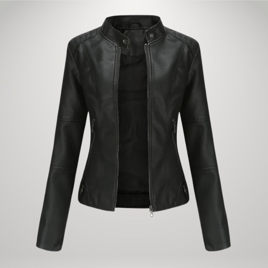 Stella Casual Leather Jacket