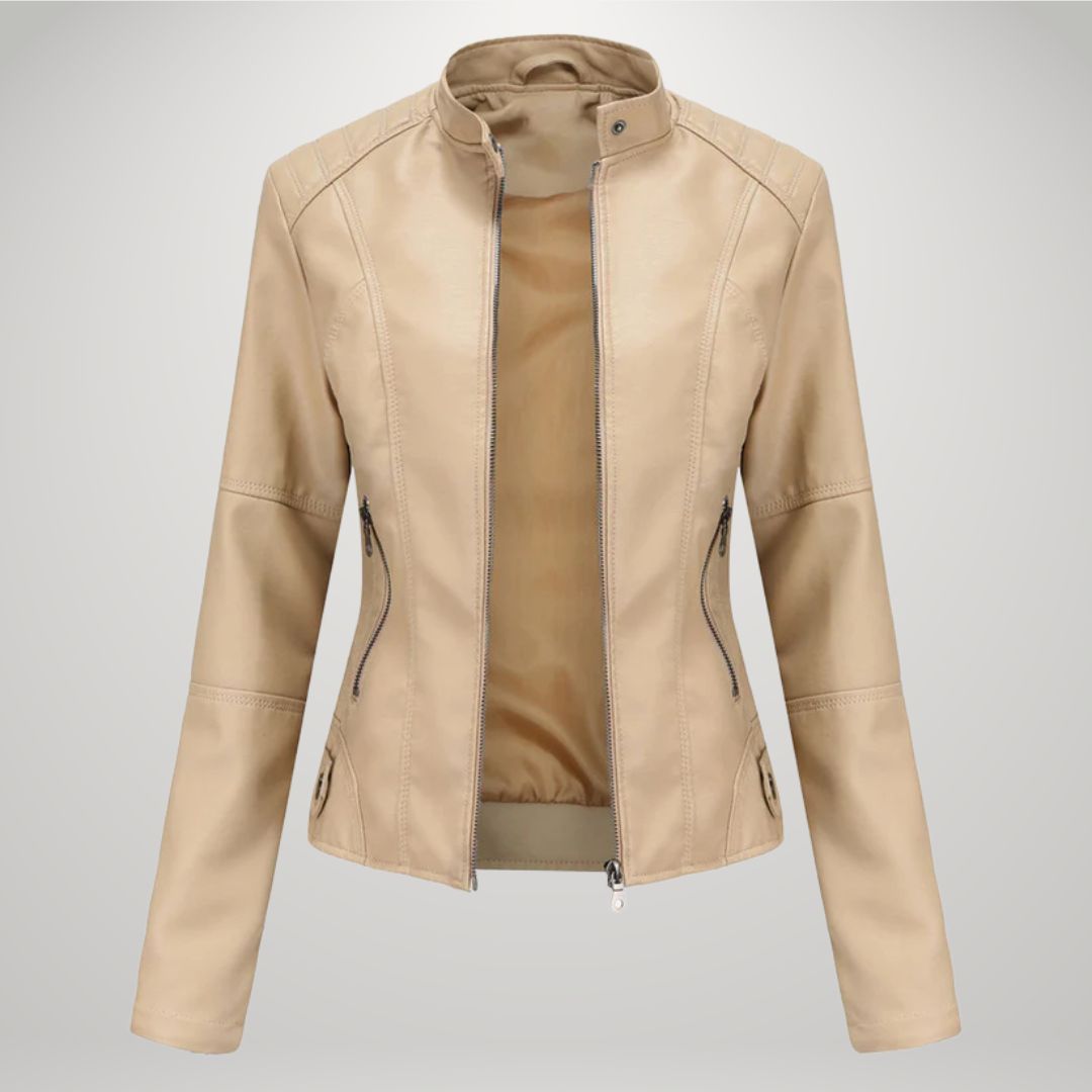 Stella Casual Leather Jacket