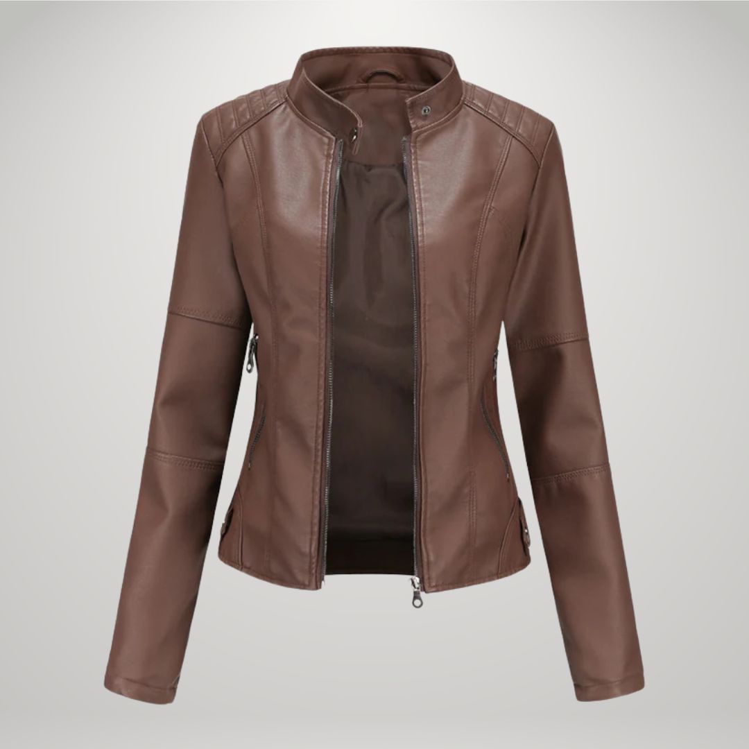 Stella Casual Leather Jacket