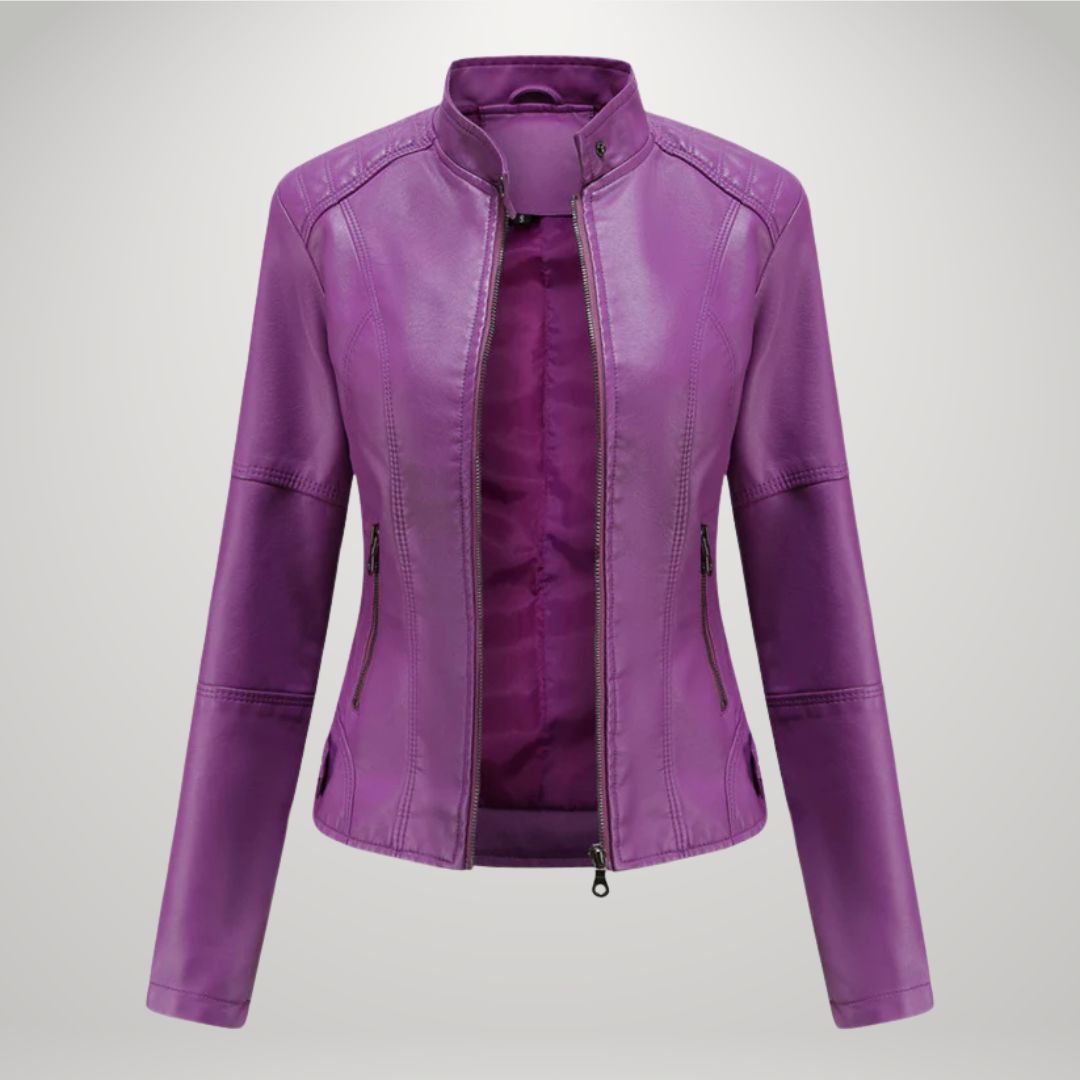 Stella Casual Leather Jacket