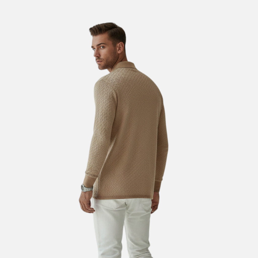 CIVI | Men’s Long Sleeve Polo – Refined Everyday Wear