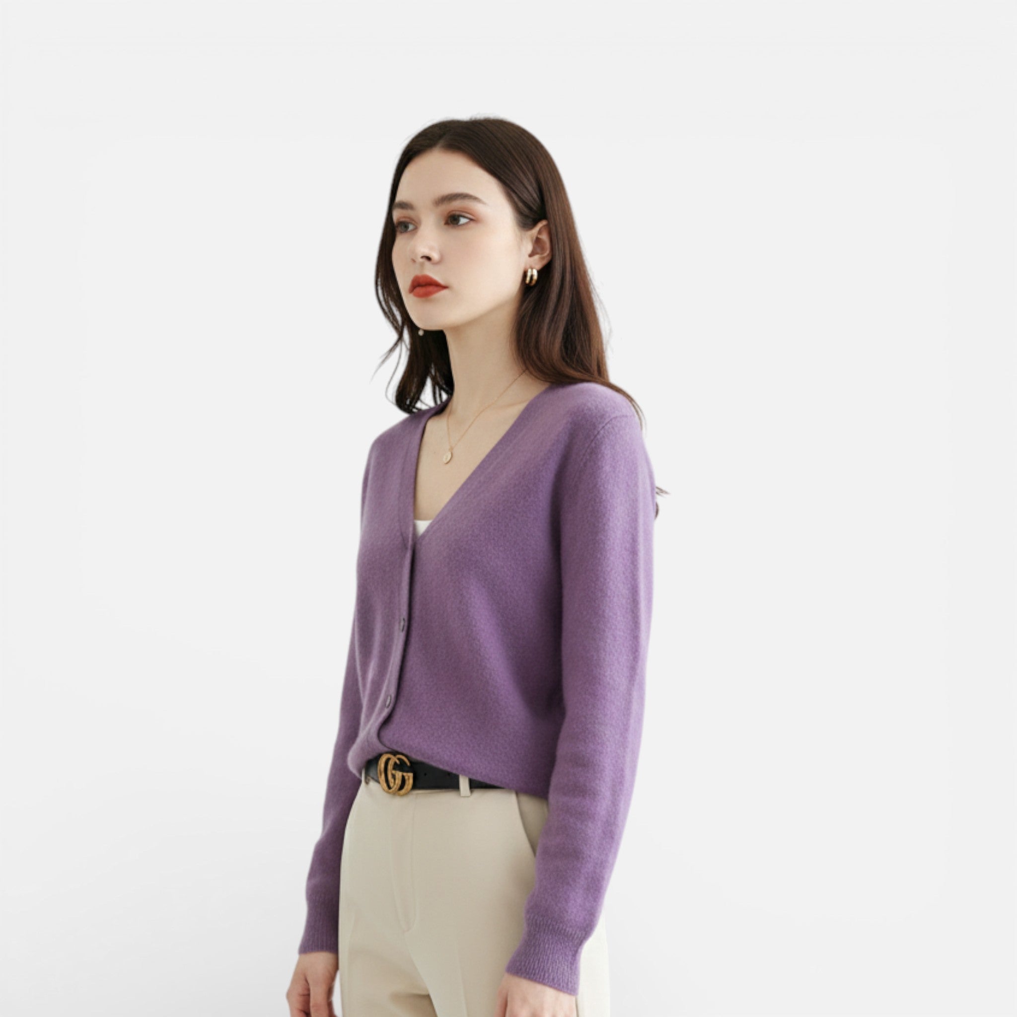 CIVI | Women’s Short Cardigan – Refined Classic Knitwear