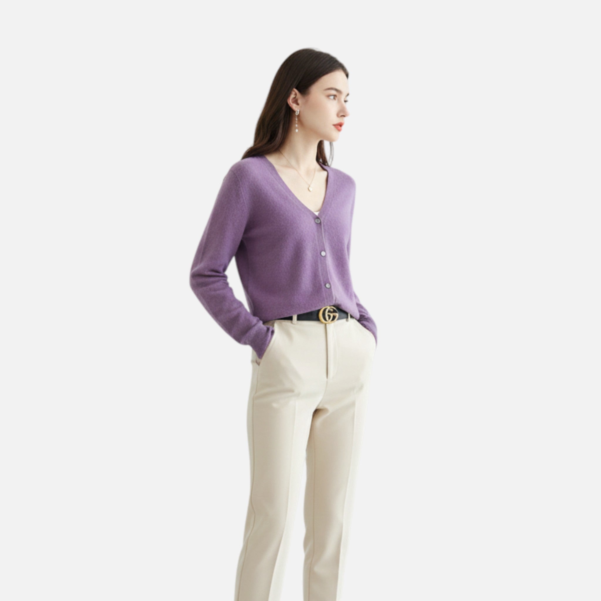 CIVI | Women’s Short Cardigan – Refined Classic Knitwear