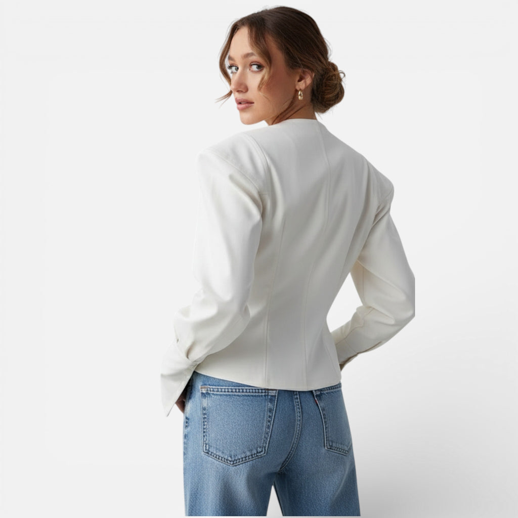 CIVI | Women’s V-Neck Blazer – Refined Everyday Outerwear