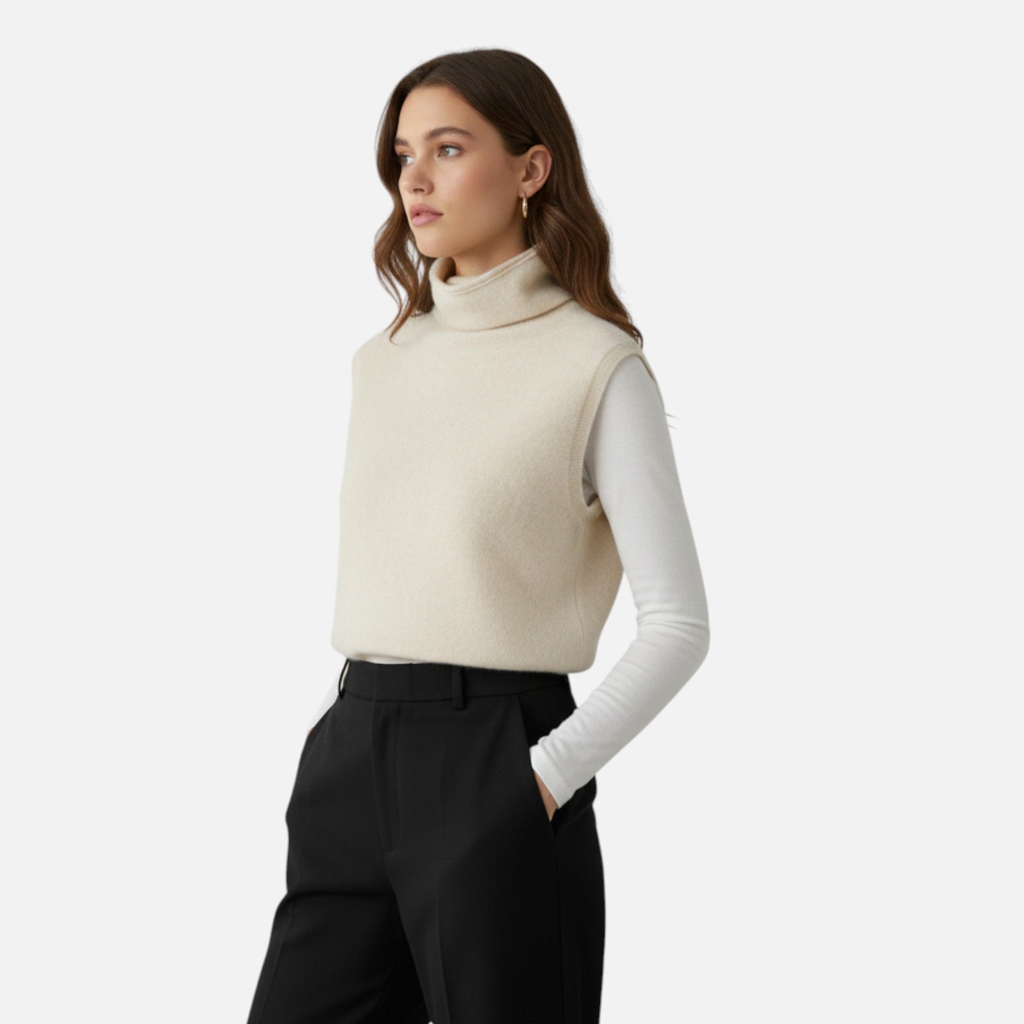 CIVI | Women’s Merino Wool Vest – Heritage Knitwear