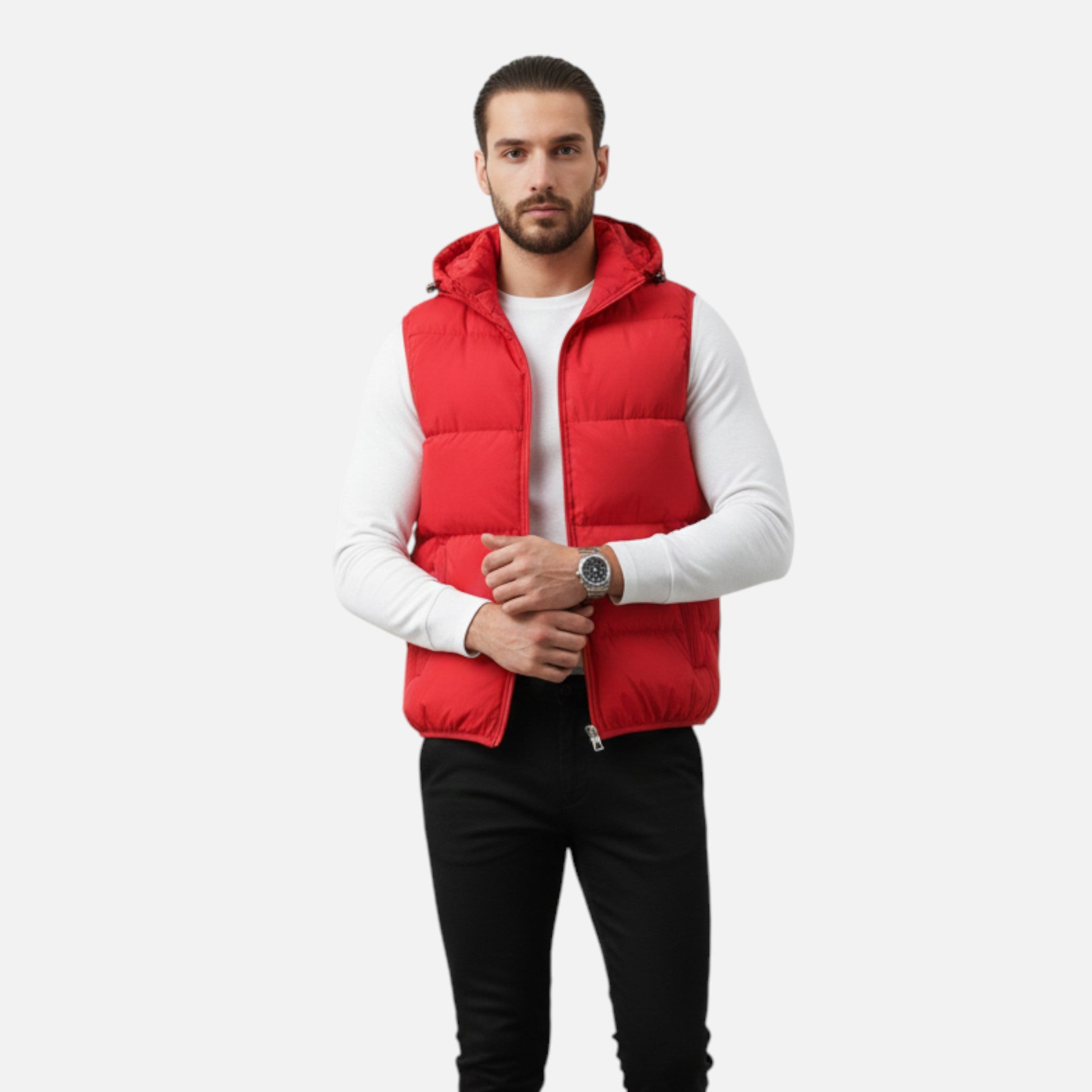 CIVI | Men’s Hooded Vest – Heritage Layering Comfort