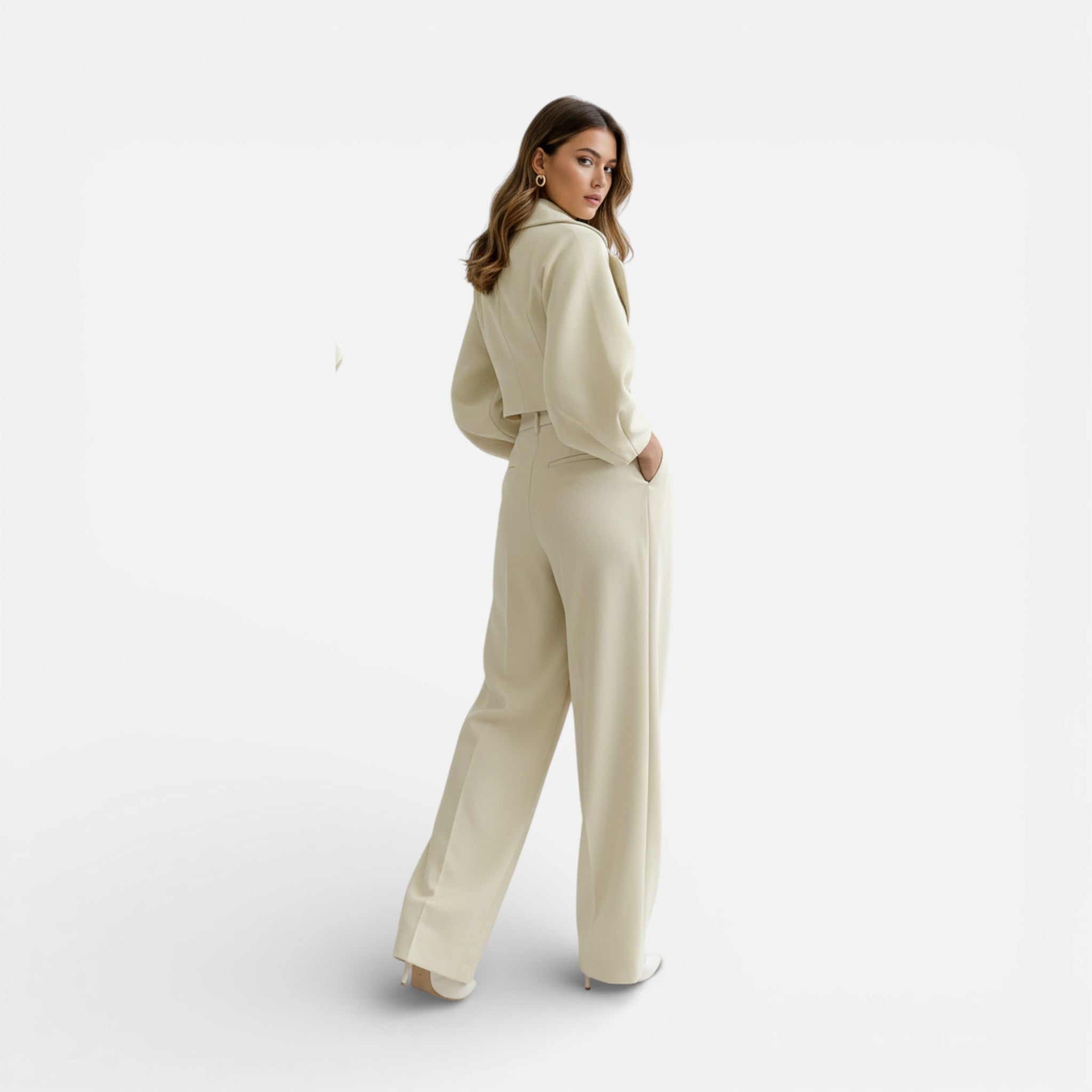 CIVI | Women’s Turn-Collar Set – Refined Winter Style