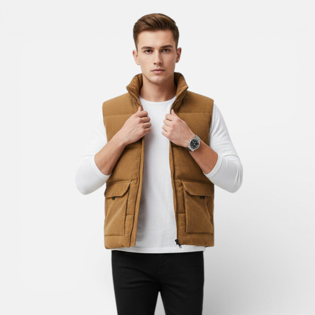 CIVI | Men’s Plush Vest – Heritage Winter Layering