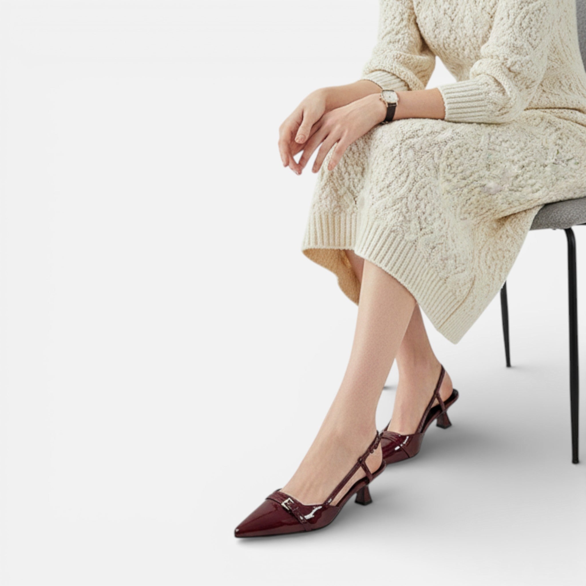 CIVI | Women’s Mid-Heel Sandals – Timeless Parisian Style