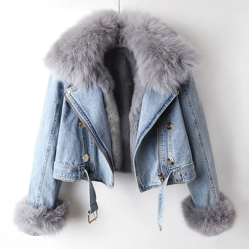 CIVI | Margaux Luxe Coat with Fox Fur Lining