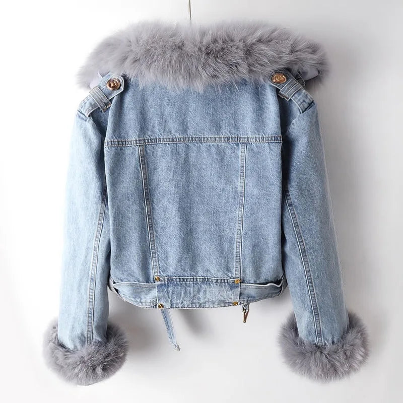 CIVI | Margaux Luxe Coat with Fox Fur Lining