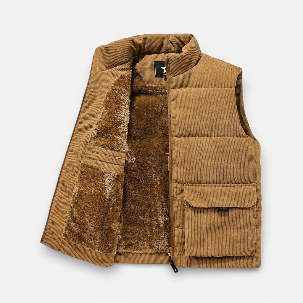 CIVI | Men’s Plush Vest – Heritage Winter Layering