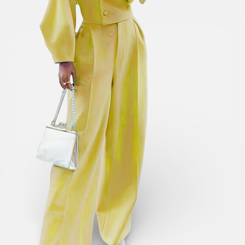 CIVI | Women’s Turn-Collar Set – Refined Winter Style