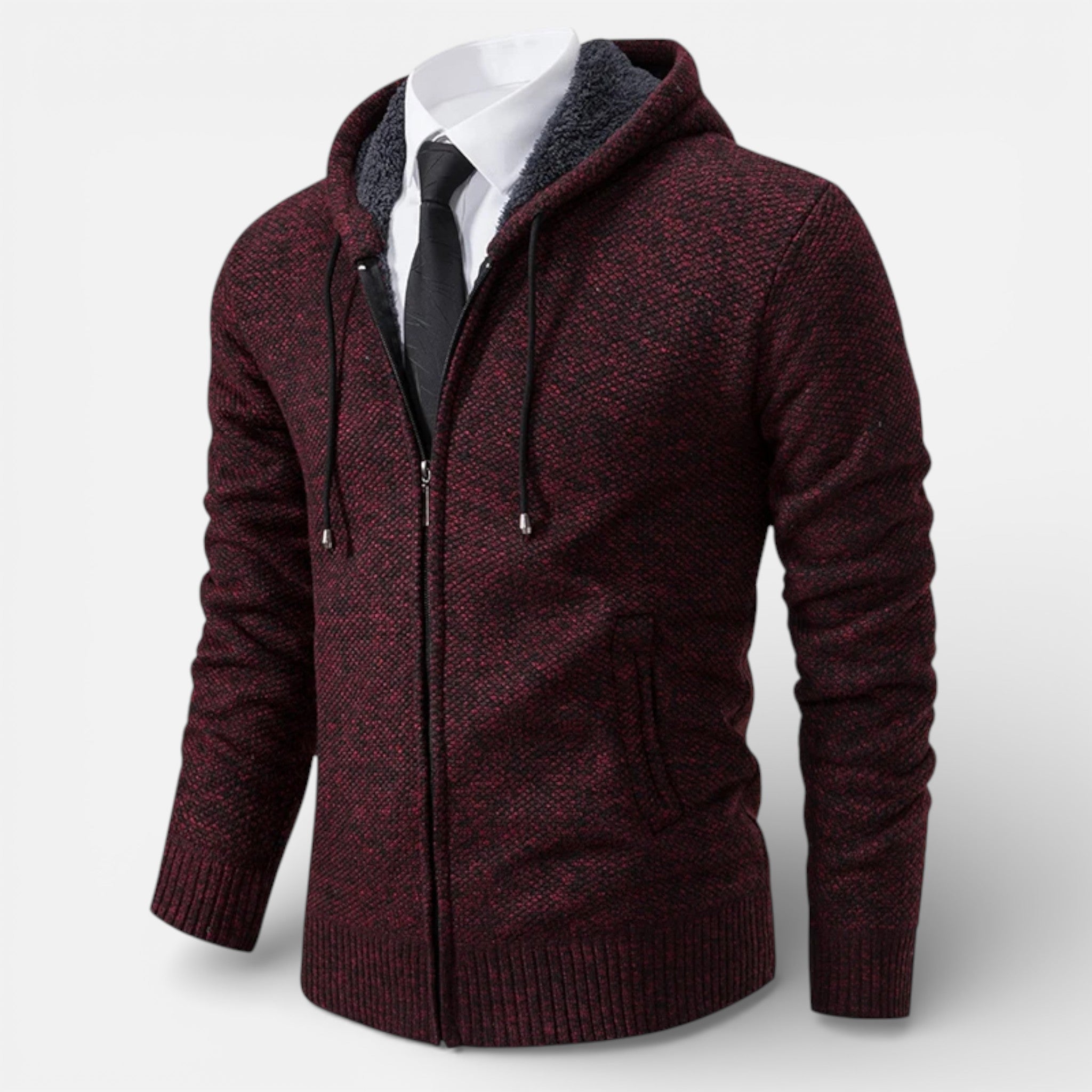 CIVI | Men’s Zipper Cardigan – Heritage Autumn Warmth